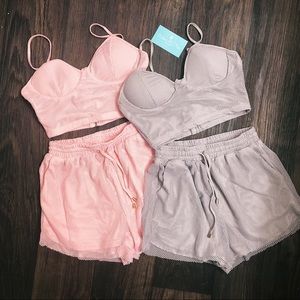 Aspen Two Piece Set - Gray